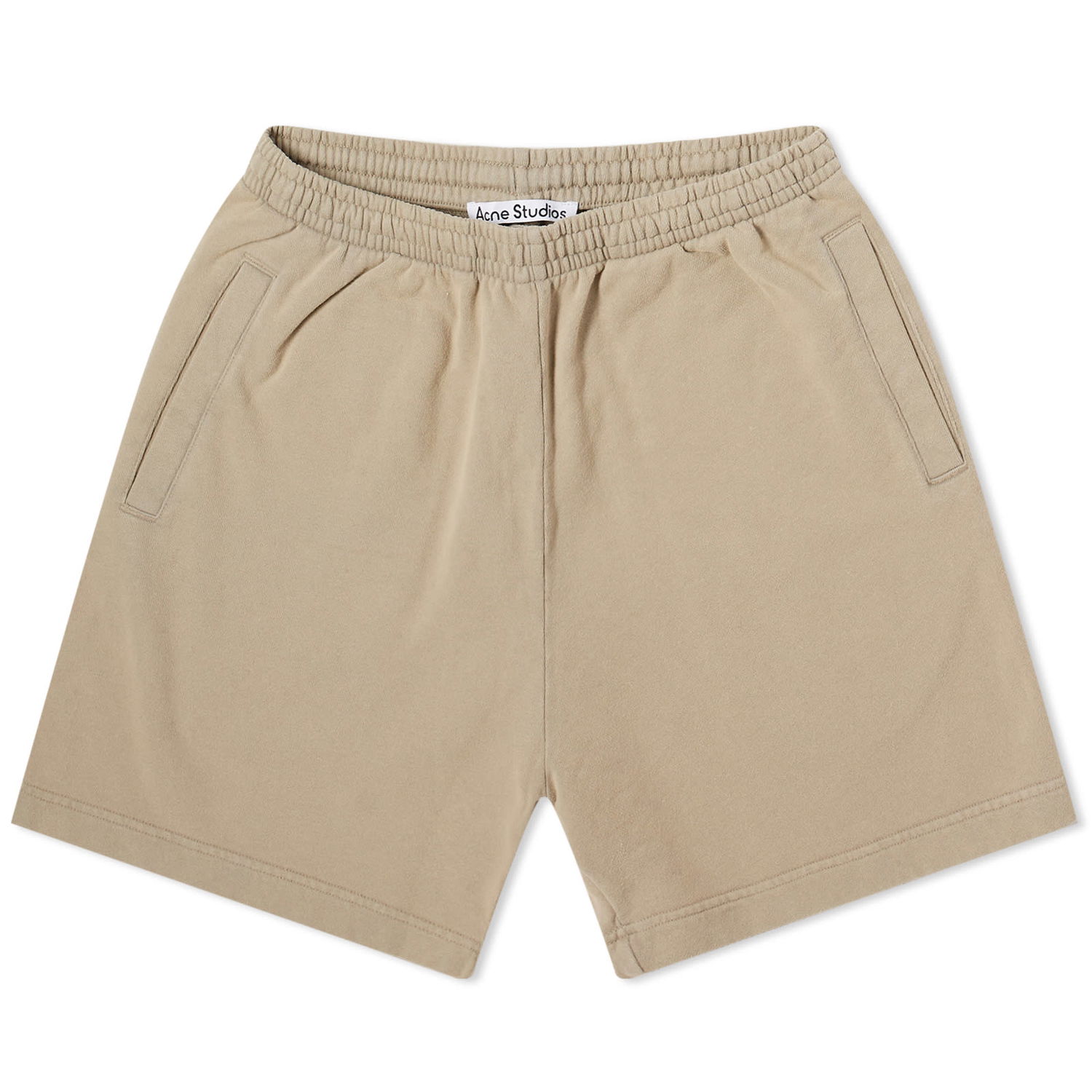 Šortky Acne Studios Rego Vintage Jersey Shorts "Concrete Grey" Béžová | CE0038-DKX, 0