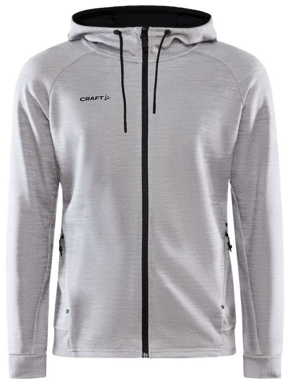 Mikina Craft ADV UNIFY FZ Hoodie Šedá | 1909132-950000, 0
