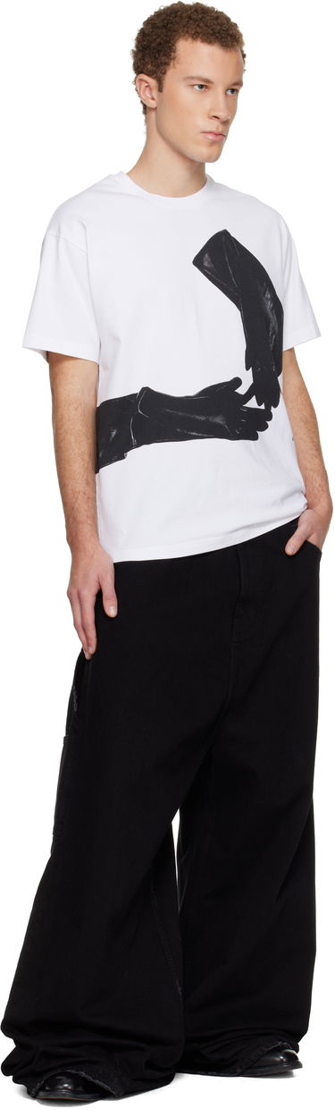 Tričko Givenchy Surrealism Print T-shirt Biela | BM71NK3YSX100, 3