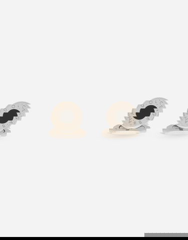 Šperky Dolce & Gabbana Dolce & Gabbana Round Logo Cufflinks Metalická | WFQ5L2W111187655, 2