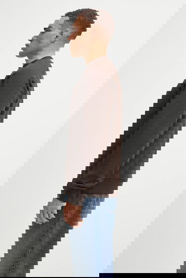 Mikina Carhartt WIP Chase Sweatshirt Hnedá | I033660-00W.XX, 3