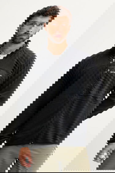 Bunda Columbia Fast Trek Full-Zip Fleece Jacket with Chest Pocket Čierna | 2135691, 0