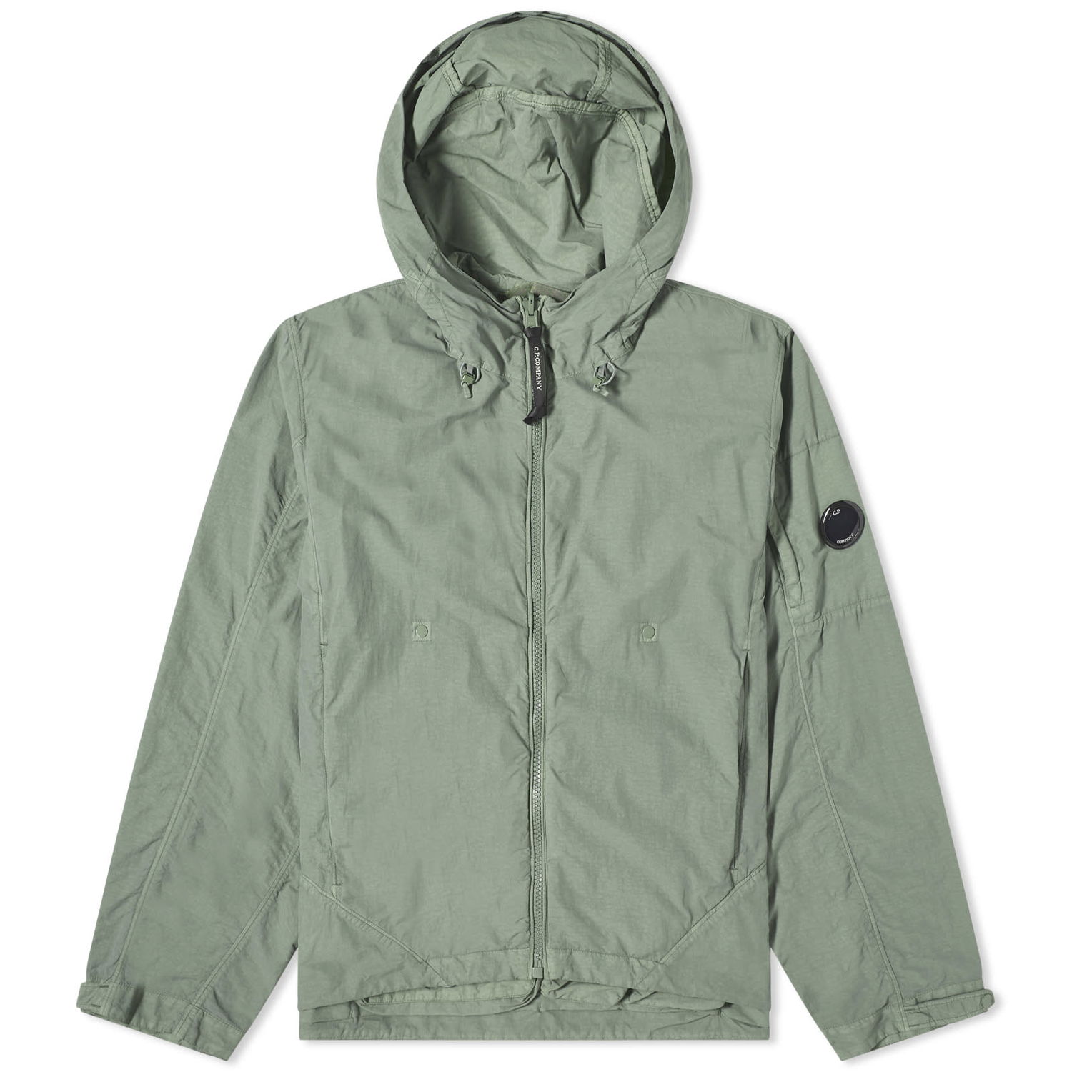 Bunda C.P. Company Flatt Nylon Reversible Hooded Jacket Zelené | CMOW014A-005991G-627, 0