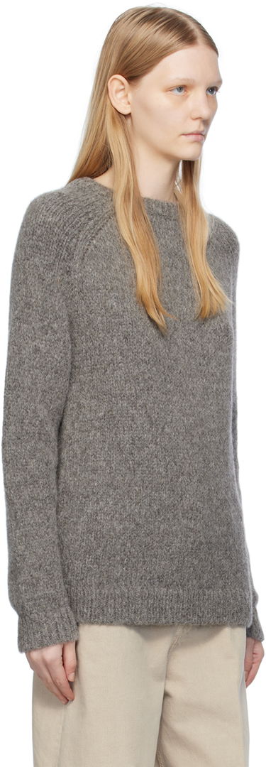 Sveter TOTEME TOTEME Raglan Knit Sweater Šedá | 234-WRTWTP226-YA0014, 1