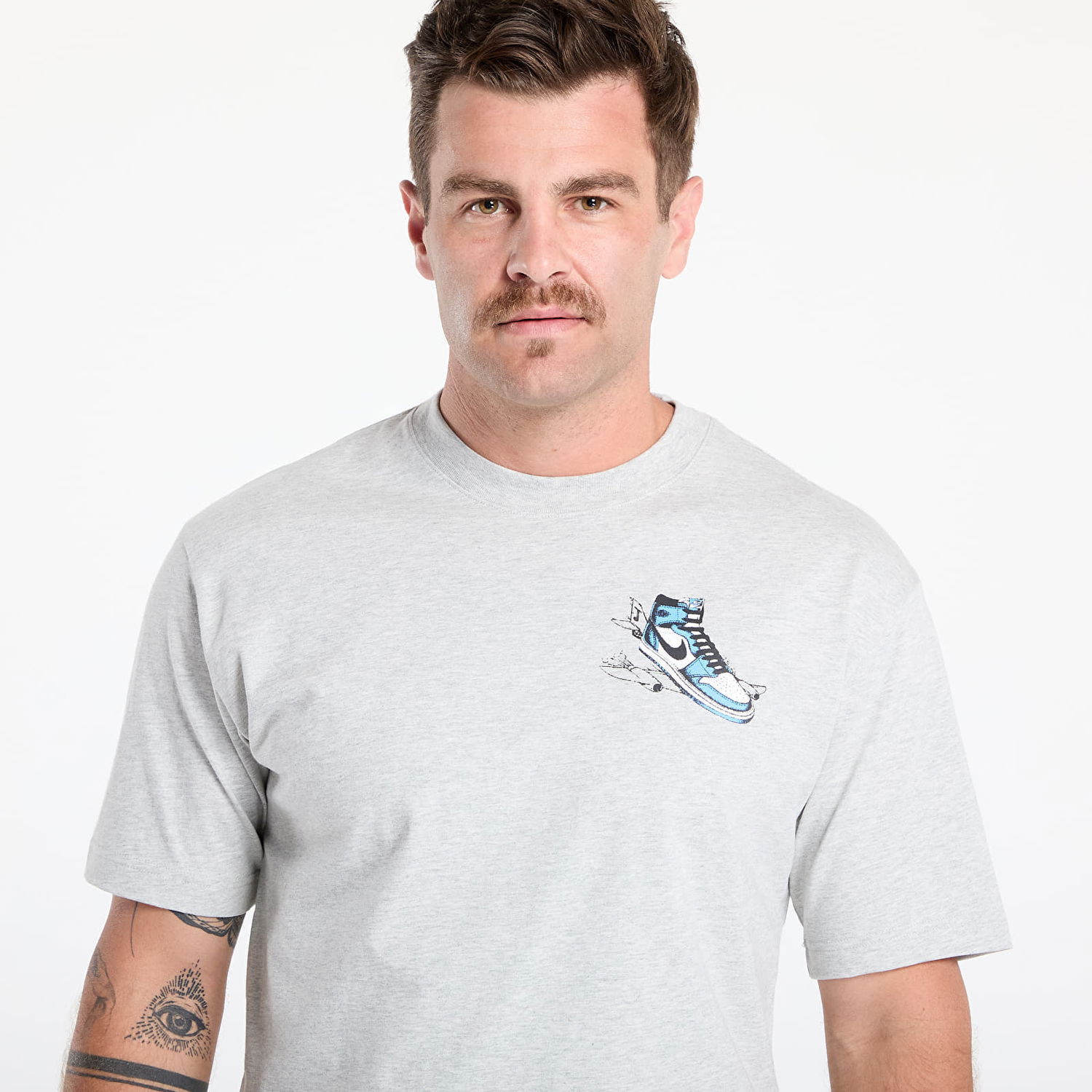 Tričko Jordan Jordan AJ1 T-Shirt Šedá | HQ8972-050, 1