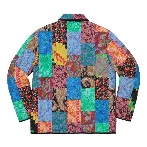 Prešívaná bunda Supreme Reversible Patchwork Quilted Jacket Rôznofarebný | SUP-SS19-10160