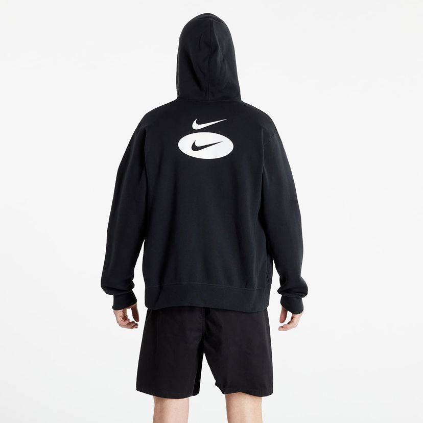 Mikina Nike Sportswear Swoosh League Fleece Hoodie Čierna | DM5335-010