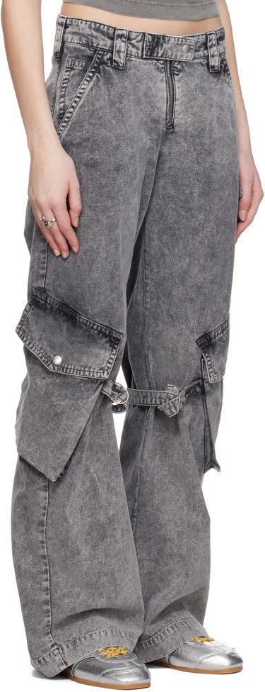 Cargo nohavice Acne Studios Acne Studios Canvas Cargo Pants Šedá | AK0866-, 1