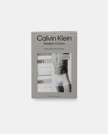 Boxerky CALVIN KLEIN Boxers 3 Pack Biela | 000NB3963A100, 1