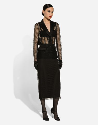 Sukňa Dolce & Gabbana Calf-length Pencil Skirt Čierna | F4C0CTHLM83N0000, 2