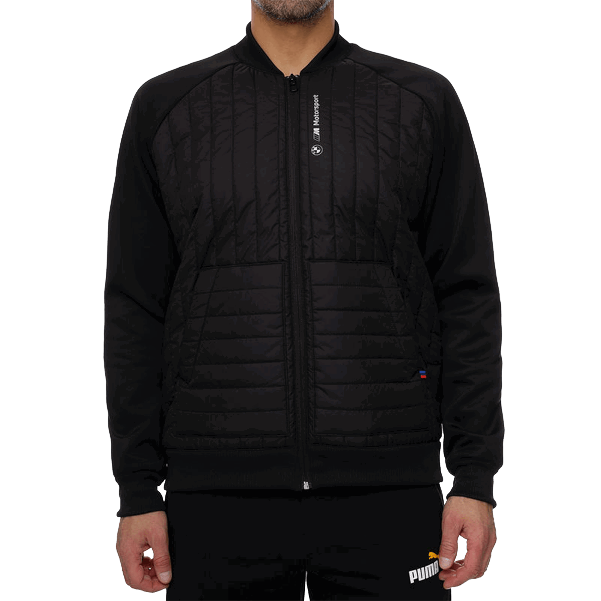 Bomber bunda Puma BMW MMS LIFE Quilted Bomber Jacket Čierna | 535855-01, 0