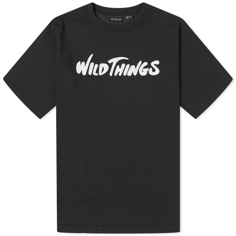 Tričko Wild things Logo T-Shirt Čierna | WT241-22-BLK