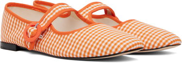 Oblečenie Repetto Repetto Georgia Mary Jane Ballerina Flats Oranžová | V4141VCH, 3