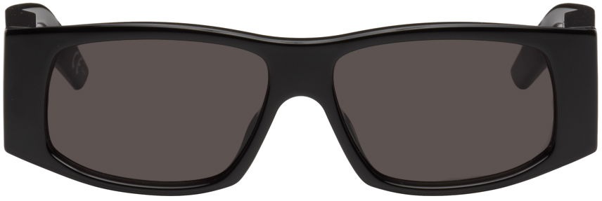 Slnečné okuliare Balenciaga Black LED-Frame Čierna | BB0100S-001, 0