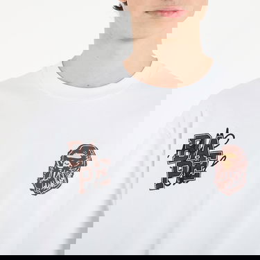 Tričko BAPE BAPE® x FOOTSHOP - Scribble Logo Tee UNISEX White Biela | 001TEL721323MWHT, 5