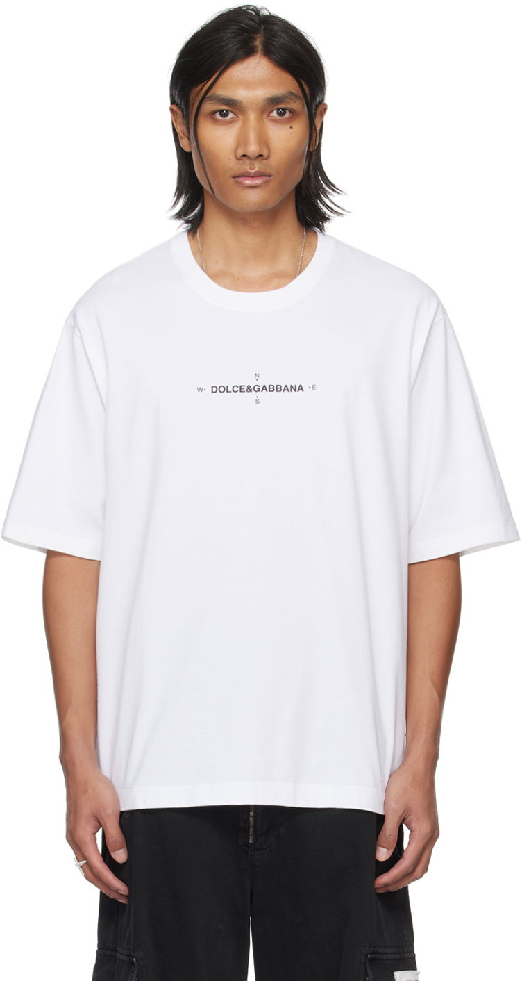 Tričko Dolce & Gabbana Marina T-Shirt Biela | G8PB8TG7K4W, 0