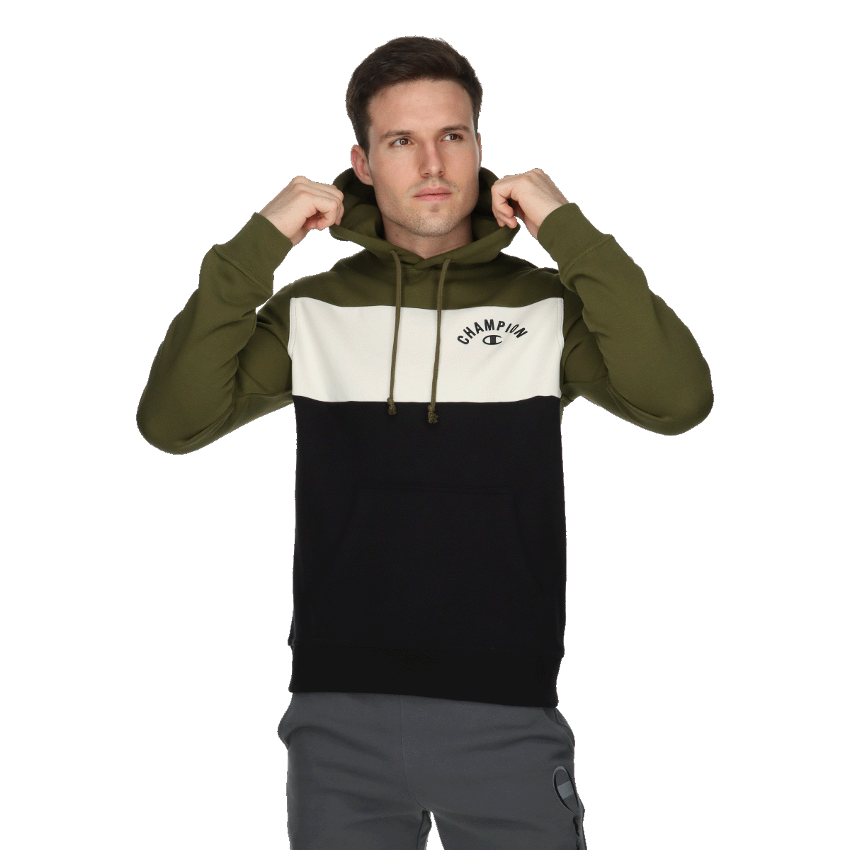 Mikina Champion Champion Color Block Hoodie Rôznofarebný | 221742-GS585, 0