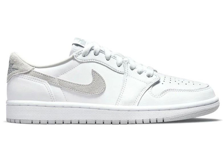 Tenisky a topánky Jordan Air Jordan 1 Retro Low OG "Neutral Grey" W Biela | CZ0775-100, 0