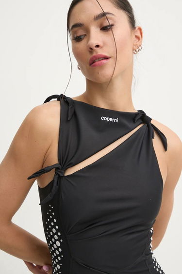 Šaty Coperni Puma x Maxi Dress Čierna | 628424, 4