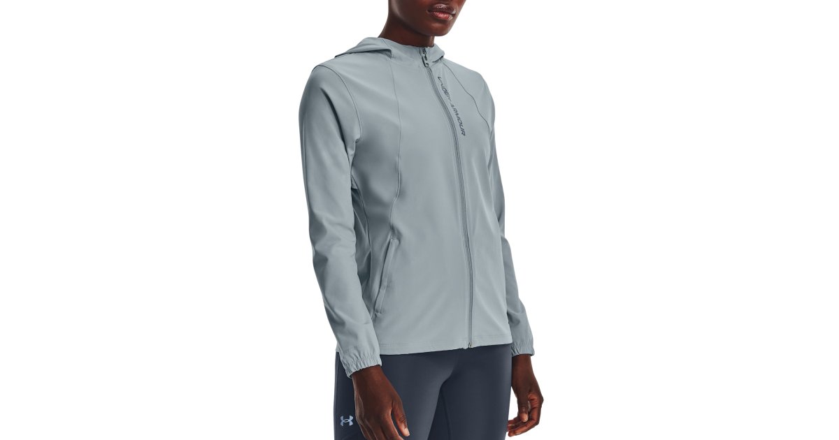 Bunda Under Armour OutRun The Storm Jacket Šedá | 1377043-465, 1