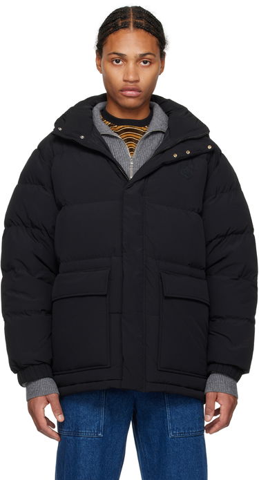Prešívaná bunda MAISON KITSUNÉ Hooded Down Puffer Coat Čierna | NM02209WQ4031, 0