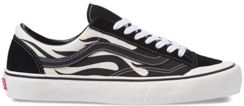 Tenisky a topánky Vans Style 36 Flames Black Čierna | VN0A3ZCJROF, 0