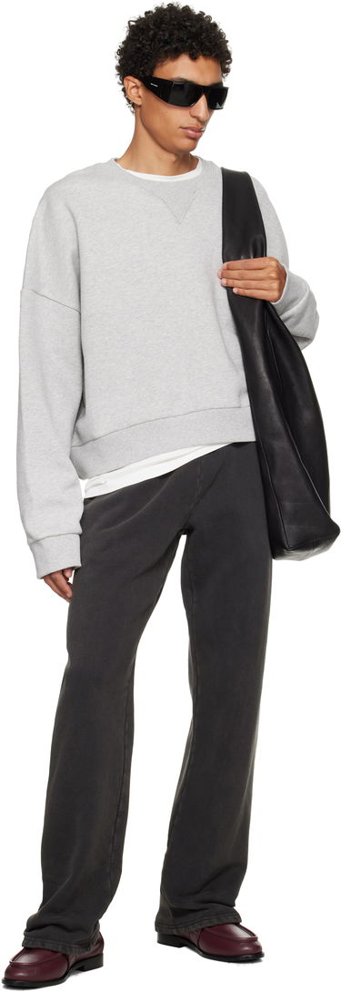 Mikina Entire Studios Entire Studios Box Crew Sweatshirt Šedá | ES2126SI, 3