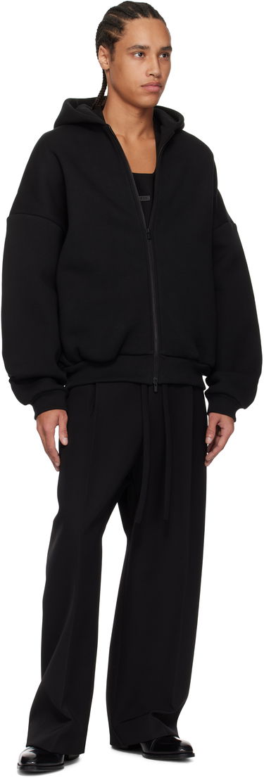 Mikina Fear of God Fear of God 'Eternal' Fleece Full Zip Hoodie Čierna | FGE250-517FLC, 3