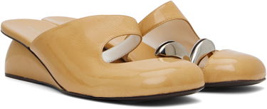 Tenisky a topánky Tory Burch Tory Burch Pierced Wedge Mules Žltá | 169861-250, 3