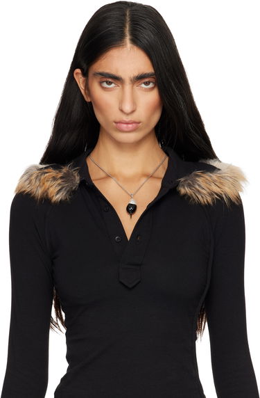 Náhrdelník Ottolinger Ottolinger Two-Tone Dipped Pearl Chain Necklace Metalická | 125-903125-02, 1