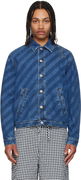 Marni Striped Denim Jacket