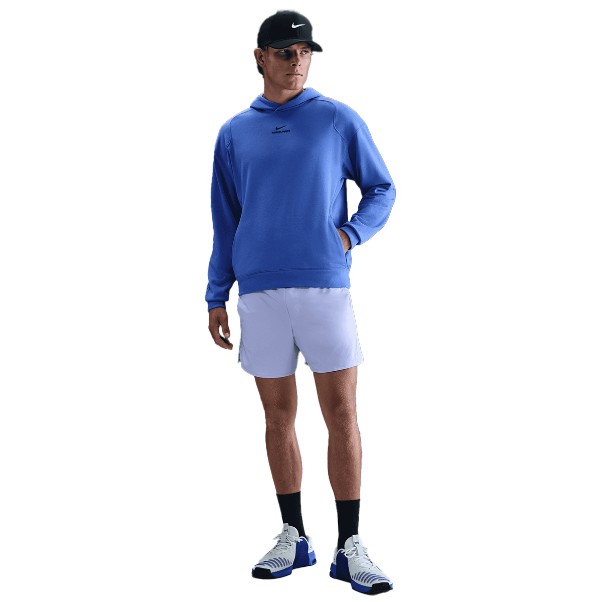 Mikina Nike Pro Midlayer Hoodie Modrá | IB4272-411, 0