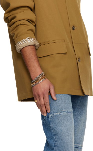 Náramok Maison Margiela MM6 Maison Margiela Mixed Chain Bracelet Metalická | SM6UY0085 P7214, 2