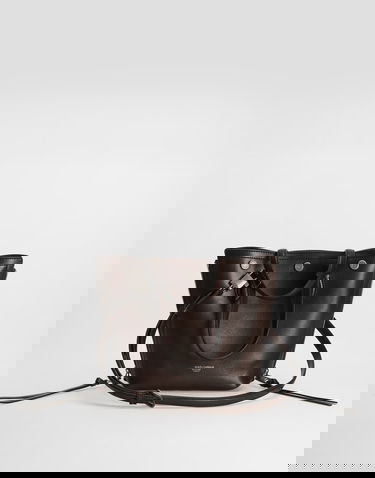 Taška cez rameno Dolce & Gabbana Atene Tempesta Calfskin Shopping Crossbody Bag Hnedá | BM7890AU99480178, 0