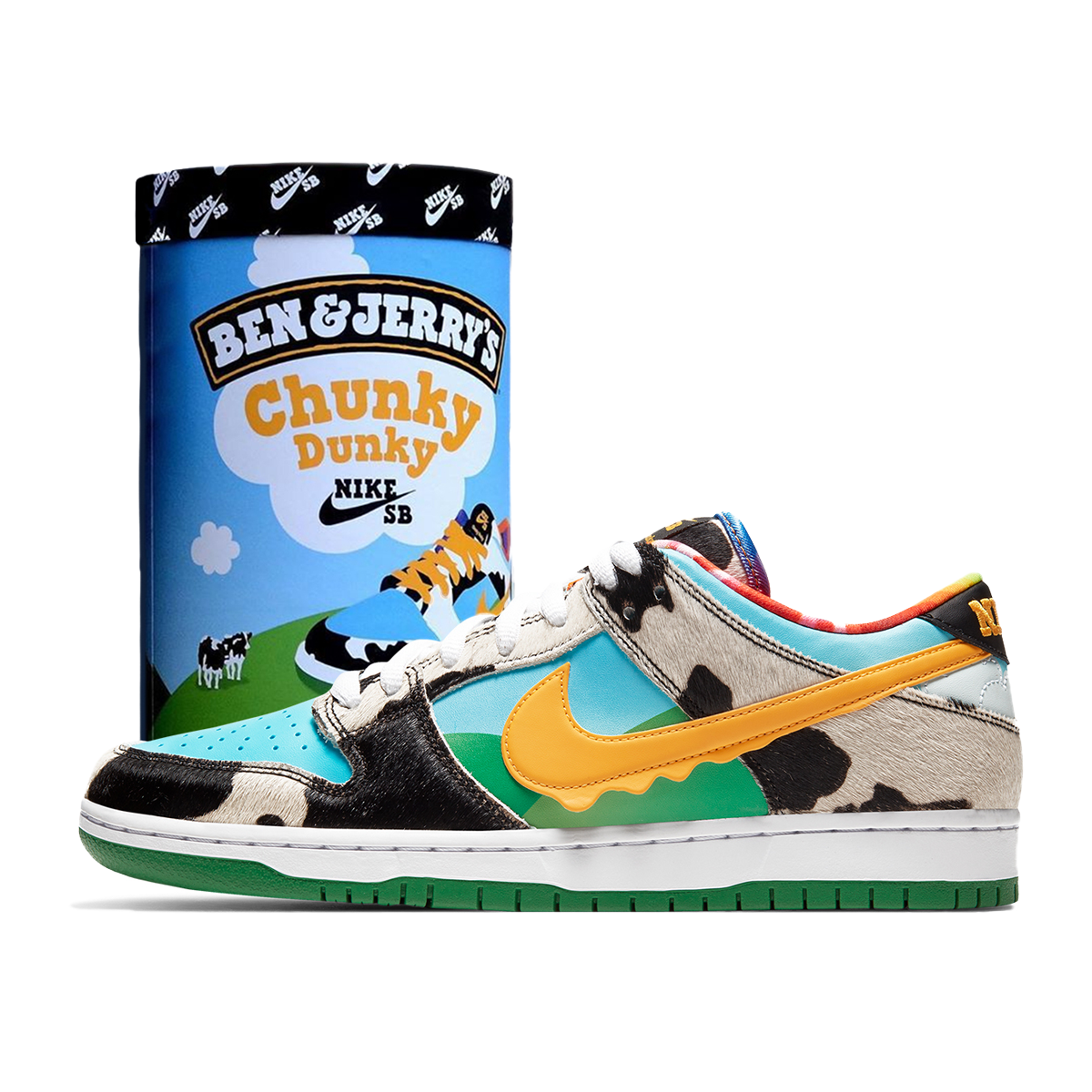 Ben & Jerry"s x Dunk Low SB "Chunky Dunky"