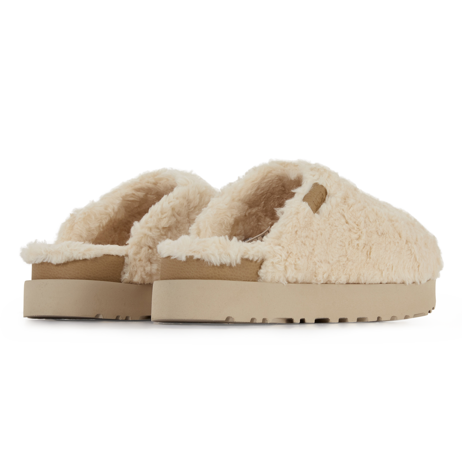 Tenisky a topánky UGG Fuzz Sugar Slide Béžová | 1135132-NAT, 1