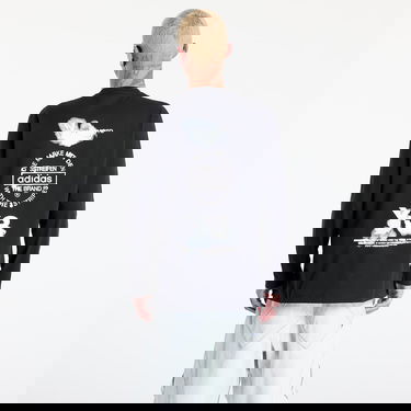 Tričko Y-3 Y-3 Graphic Long Sleeve Tee Čierna | JX4747, 2