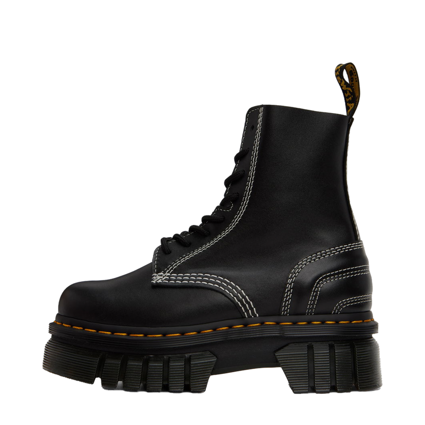 Tenisky a topánky Dr. Martens Audrick White Stitch Platform Lace Up "Black" Čierna | 27810001