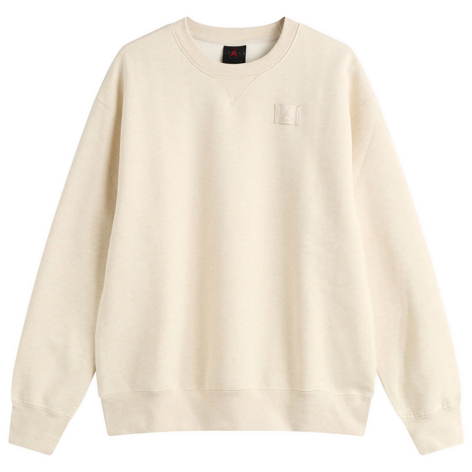 Mikina Jordan Flight Fleece Crew Sweatshirt Béžová | FV7053-104, 0