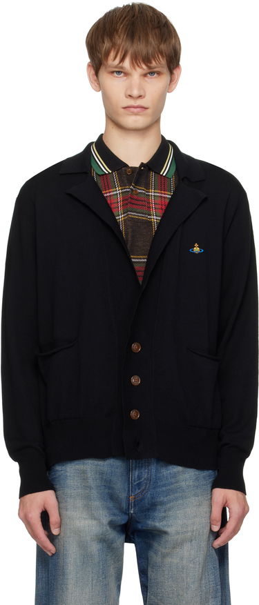 Sveter Vivienne Westwood Vivienne Westwood Samuel Cardigan Čierna | 2701002M-Y001V-, 0