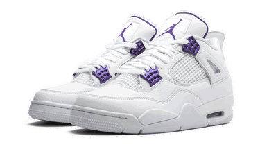Tenisky a topánky Jordan Air Jordan 4 Retro "Purple Metallic" Biela | CT8527-115, 3
