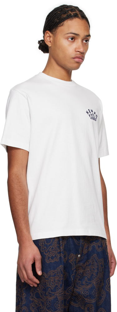 Tričko KENZO Embroidered Logo T-Shirt Modrá | FF55TS4954SI, 1