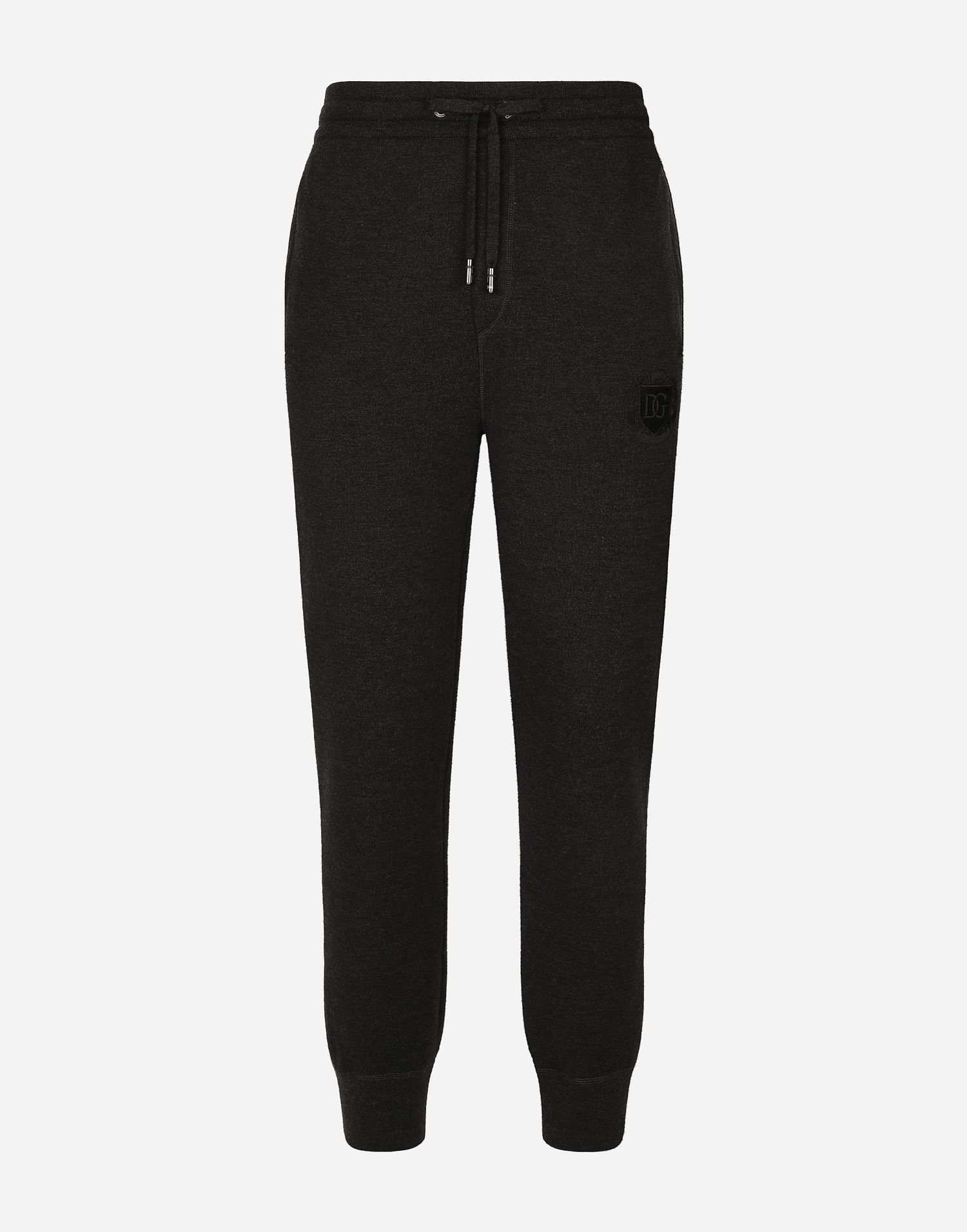 Tepláky Dolce & Gabbana Dolce & Gabbana Wool Jogging Pants Čierna | GXU06ZJFMCZN2958, 0