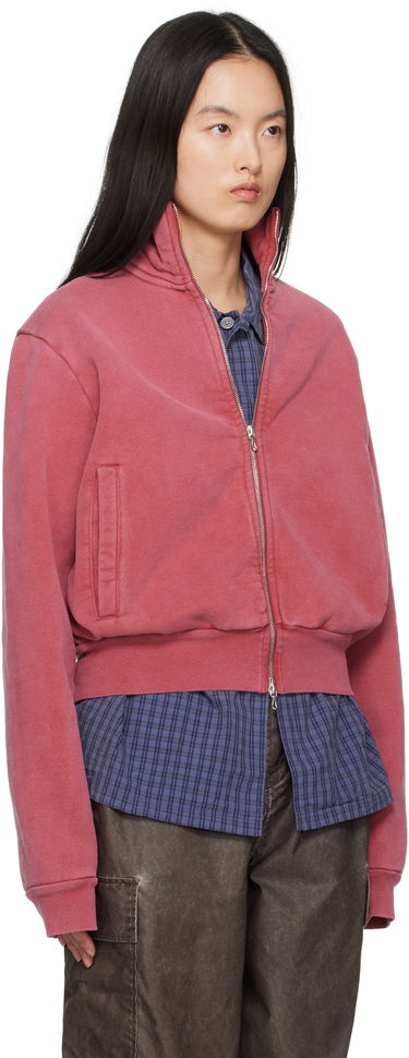 Mikina OUR LEGACY Our Legacy Mob Zip-Up Sweater Ružová | M2256MR, 4