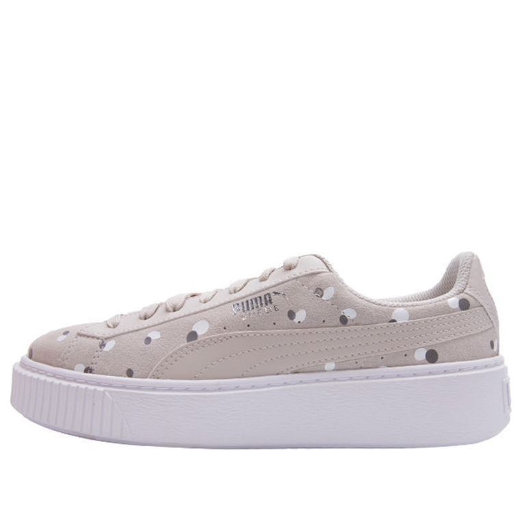 Tenisky a topánky Puma Suede Platform Dots Béžová | 368991-02