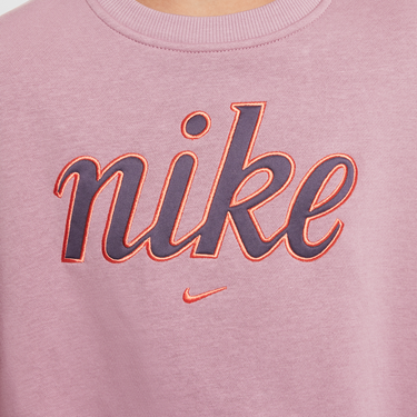Mikina Nike Sportswear Club Fleece Crewneck Sweatshirt Fialová | FZ5566-523, 2