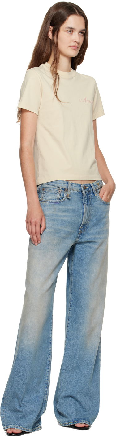 Tričko AMIRI Amiri Bandana Patch T-Shirt Béžová | AWJYTE1061, 3