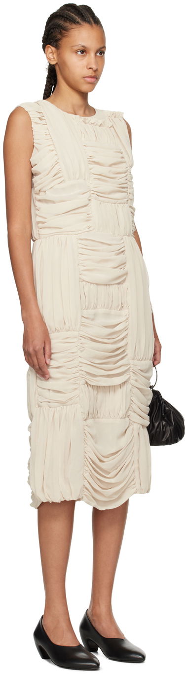 Šaty Comme des Garçons Comme des Garçons Ruched Midi Dress Čierna | RM-O012-051, 4