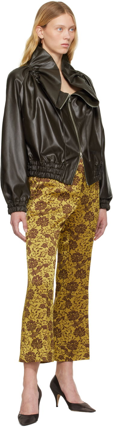 Bomber bunda Dries Van Noten Dries Van Noten Cocoon Bomber Jacket Zelené | 251-010510-1502, 3
