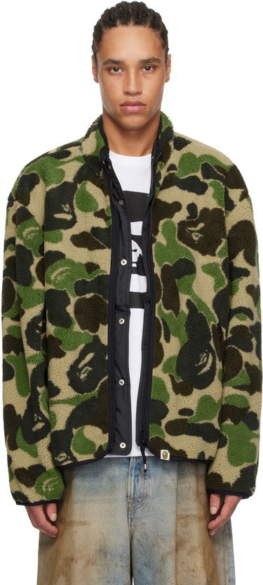 Bunda BAPE A Bathing Ape ABC Camo Boa Ripstop Reversible Jacket Zelené | 001LJK801010M, 0